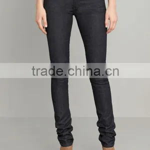 2016 Dark Wash Skinny Jean High Waisted Jeans thumbnail-1