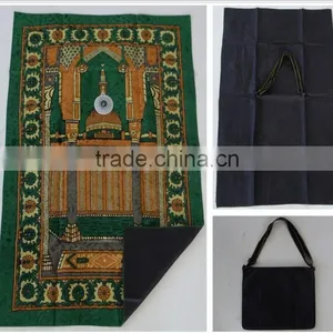 Muslim Prayer Rugs With Bag Hajj Gift Rug Carpet thumbnail-2
