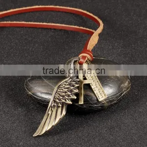2016 Best Selling Good Quality Mothers Day Wholesale Gifts Angel Wing Pendant thumbnail-4