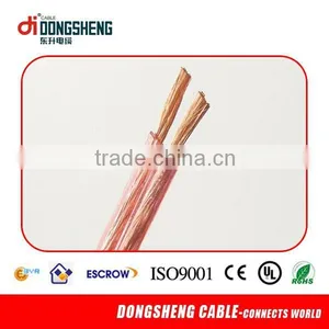 Professional Export to Brazil Transparent CCA Speaker Cable thumbnail-1