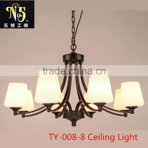 Wholesale New Design Iron Pendant Light For Hotel And Home Decoration Made In China With Facory thumbnail-6