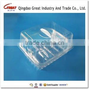 Small Plastic Cake Clear Box thumbnail-2