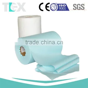 [China Factory] High Tensile Industrial Cleaning Woodpulp Spunlaced Wiper thumbnail-1