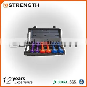 VINYL/NEOPRENE DUMBBELL SET,6KG,colorful Dumbbell Set thumbnail-2