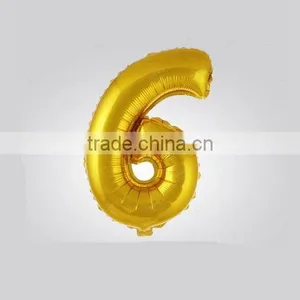 16 Inches Foil Number Balloon,alphabet Balloons thumbnail-6