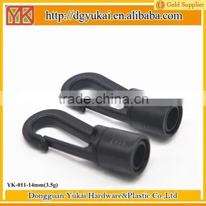 Yukai Fashion Style Plastic Cord Hook With 8mm Cord End thumbnail-2