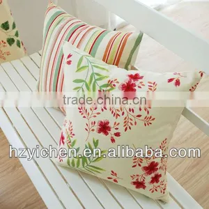 Soft Sofa Cushion/ Floral Design Cushion Cover thumbnail-1