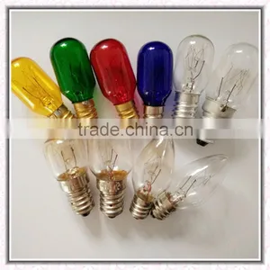 Wholesale Corative Lamp C7 E12 5W Mini Candle Incandescent Bulb 110-120V thumbnail-4