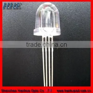 With Flange and Long Legs 8mm Round Rgb Led Diodes thumbnail-1