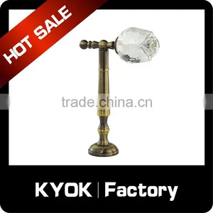 KYOK Double Swag Hooks Shower 22mm Curtain Printed Curtain Rod Hooks,bathroom Decor Iron Curtain Rod Accessories thumbnail-1