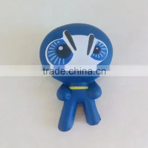 Blue Big Head Stress Dolls Toys thumbnail-1