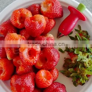 Good Quality Strawberry Tomato Slicer Multifunction Fruit Stainless New Slicer Fruit Strawberry Huller thumbnail-2