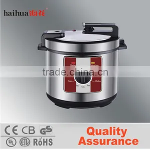 2015 Basic Kitchen Time Presetting 5L 6L Stainless Steel Housing Multi Functions Mechanical Mini Electric Pressure Cookers thumbnail-1
