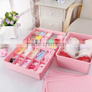Promotion 3pcs Sets Ties Bra and Underwear Organizer Box thumbnail-2