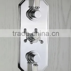 TMV2 Traditional Thermostatic Shower Valve 3 Way thumbnail-1