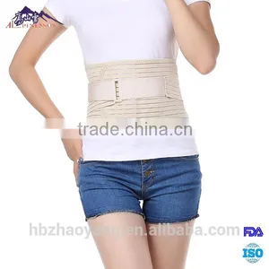 Fish Net Fabric Waterproof Elastic Abdominal Binder Lower Back Support thumbnail-1