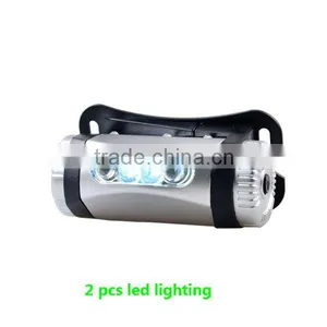 Plastic Body Running Activity LED Light Headlamp With 4 LEDs thumbnail-5