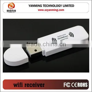 USB 150mbps Wireless Receiver WIFI Wireless Ethernet Adapter for TV Set-top Boxes thumbnail-2