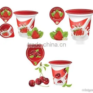 Aluminum Foil Lids for Milk Yogurt Induction Liner Packaging Film thumbnail-1