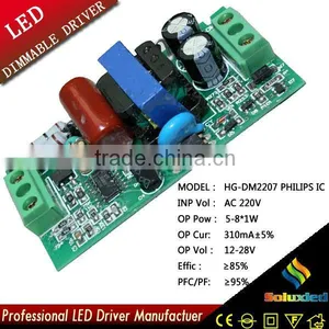 China Manufacturer Soluxled LED DIMMER Driver/switching 5-8*1W thumbnail-1
