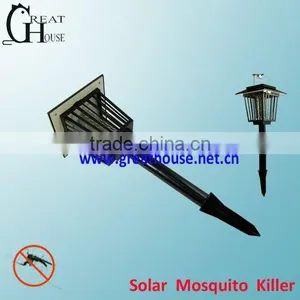 Solar Powered Mosquito Trap With LED Lamp thumbnail-1