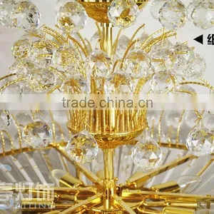Palace Light Picture Big Size Crystal Chandelier From Zhongshan Lighting Factory thumbnail-4