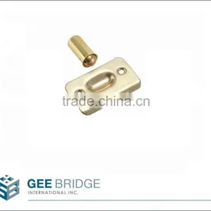 0801001 Solid Brass Furniture Hardware Door Cabinet Bullet Catch thumbnail-1