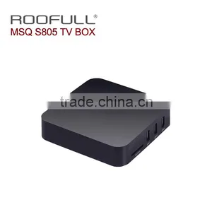 Amlogic S805 MSQ Firmware Android 5.1 tv Box Google Android 4.4 OS MSQ Amlogic S805 Ott tv Box thumbnail-1