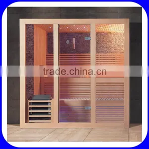 3~4 Person Traditional Stone Dry Steam Sauna Room Quality Choice thumbnail-1