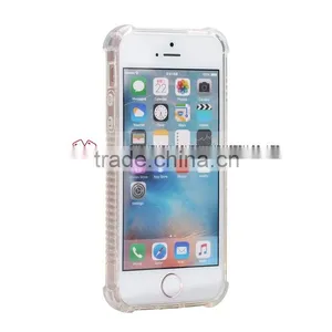 Hot Sale Slim Clear Soft TPU Shockproof Case Cover for Iphone 5/SE With Low Price thumbnail-4