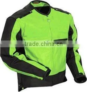Leather Motorbike Racing Jacket thumbnail-1