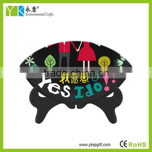 Yes I do Personalized Carved and Painted Plate Shape Customized Wedding Favours for Guests thumbnail-5