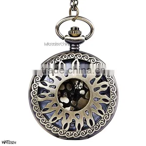 High Quality Popular Skull Pocket Watch thumbnail-2