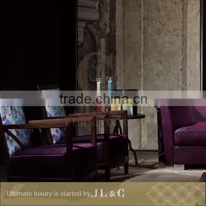 AT0-7 Twig Pedestal Tea Table Furniture Factory Price From JL&C Luxury Home Furniture thumbnail-1