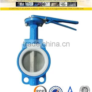 Stainless Steel 2 PC Butterfly Valve DN50 thumbnail-4