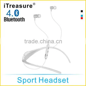 In-Ear Sports Neckband Waterproof Bluetooth Headphone, Sport Stereo Noise-Cancelling Bluetooth Earbud thumbnail-2