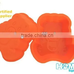 Wholesale Food Grade Custom Flowerpot Silicone Chocolate / Cupcake Molds Microwave Cake thumbnail-5