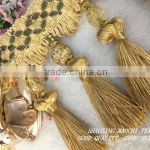 2015 New Style Luxurious Crystal Fringe for Curtain, Home Textile and Pillows thumbnail-2