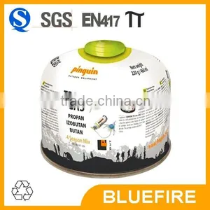 Small LPG Gas Tank for Camping Gas 230g Thread Type thumbnail-2