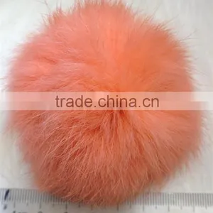 New Design Rabbit Fur Ball Keychain With Great Price thumbnail-1