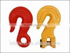 Factory Price Alloy Steel HDG Winch Clevis Grab Hook thumbnail-2
