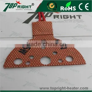 Silicone Rubber Heater 48v Heating Element Silicone Rubber Heat Pad thumbnail-2