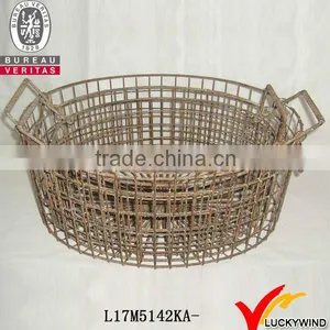 Functional Durable Vintage Country Style Storage Basket thumbnail-1