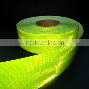 Fluorescence Yellow Reflective Tape thumbnail-1