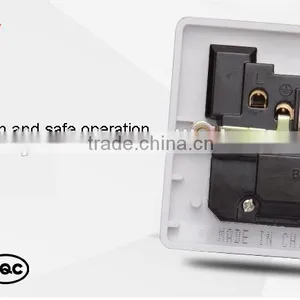 White 250V 10amp 3 Pin Multi Universal Socket Outlet thumbnail-5
