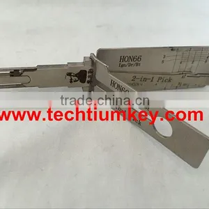 Original Lishi HU46 2 in 1 Decoder and Lock Pick Combination Tools for Buick thumbnail-1
