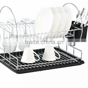 Stainless Steel Dish Drain Rack for Kitchen Storage thumbnail-1