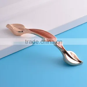 Leaf Shape Novelty Furniture Door Knobs for Dresser Cabinet Closet Drawer Wardrobe Cupboard thumbnail-5