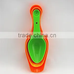 4pc Plastic Measuring Spoon With Magnet thumbnail-6