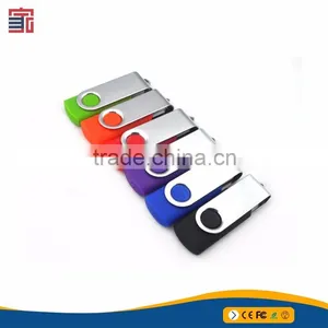 Wholesale 2GB 4GB 8GB Plastic Case Gift Swivel Usb Flash Drive thumbnail-1